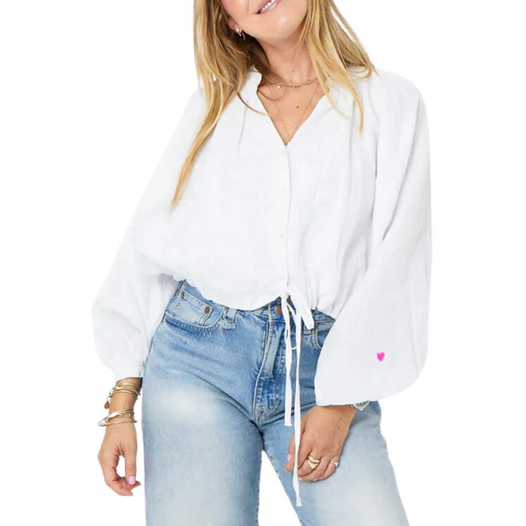 Honey Blouse in White