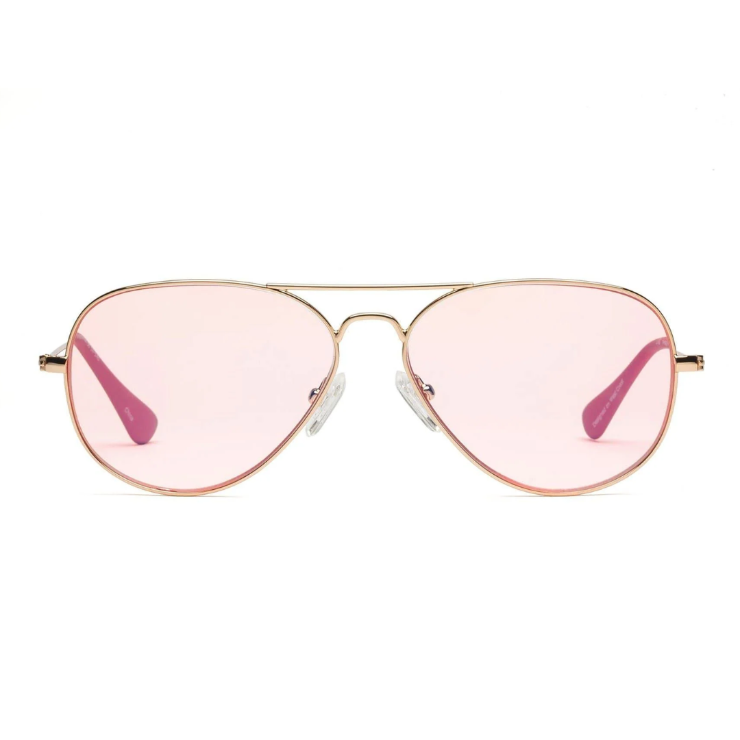 Mabuhay Tinted Reading Glasses in Rose Gold