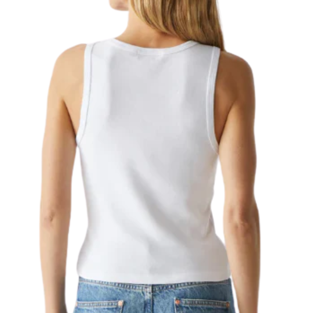 Kendall Tank in White