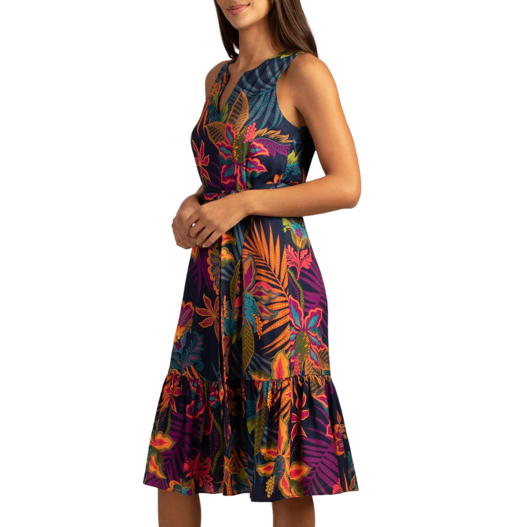 Underwater Dress in Multi