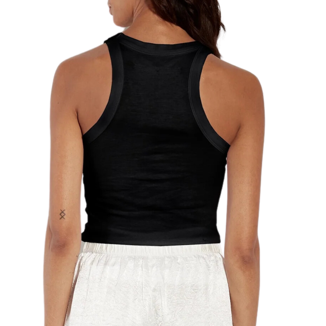 Bold Sheath Tank in Black