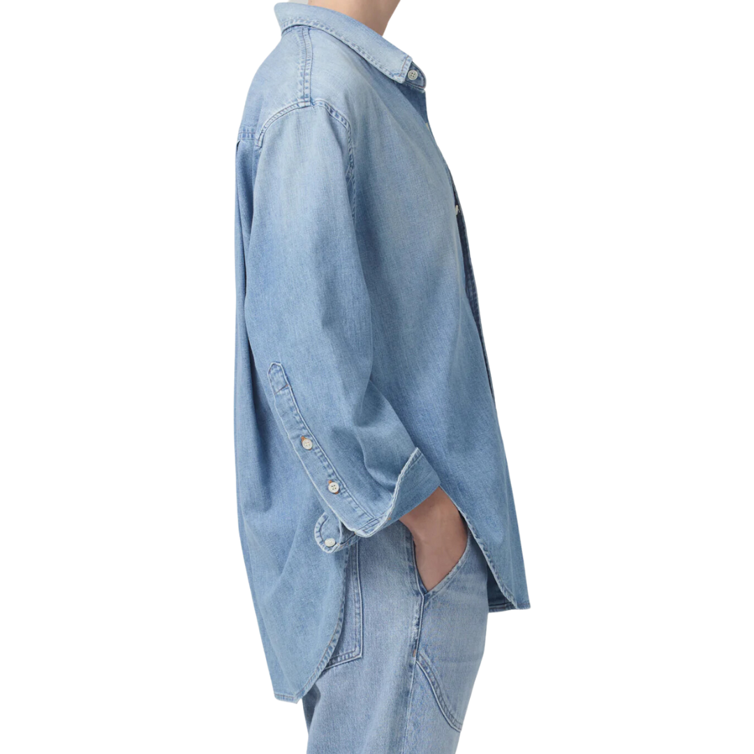 Kayla Shirt in Tide