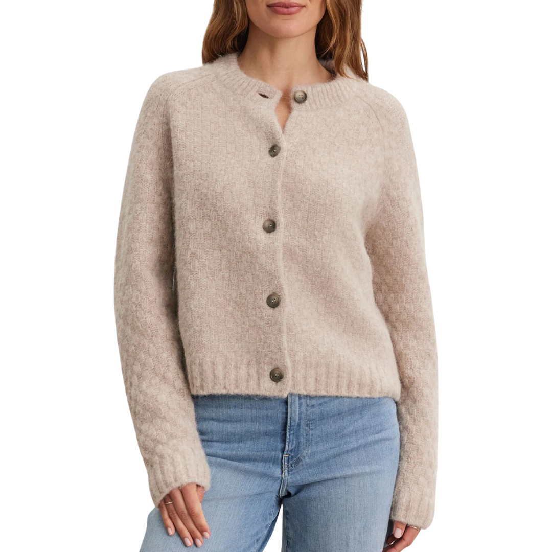 Chantal Cardigan in Almond