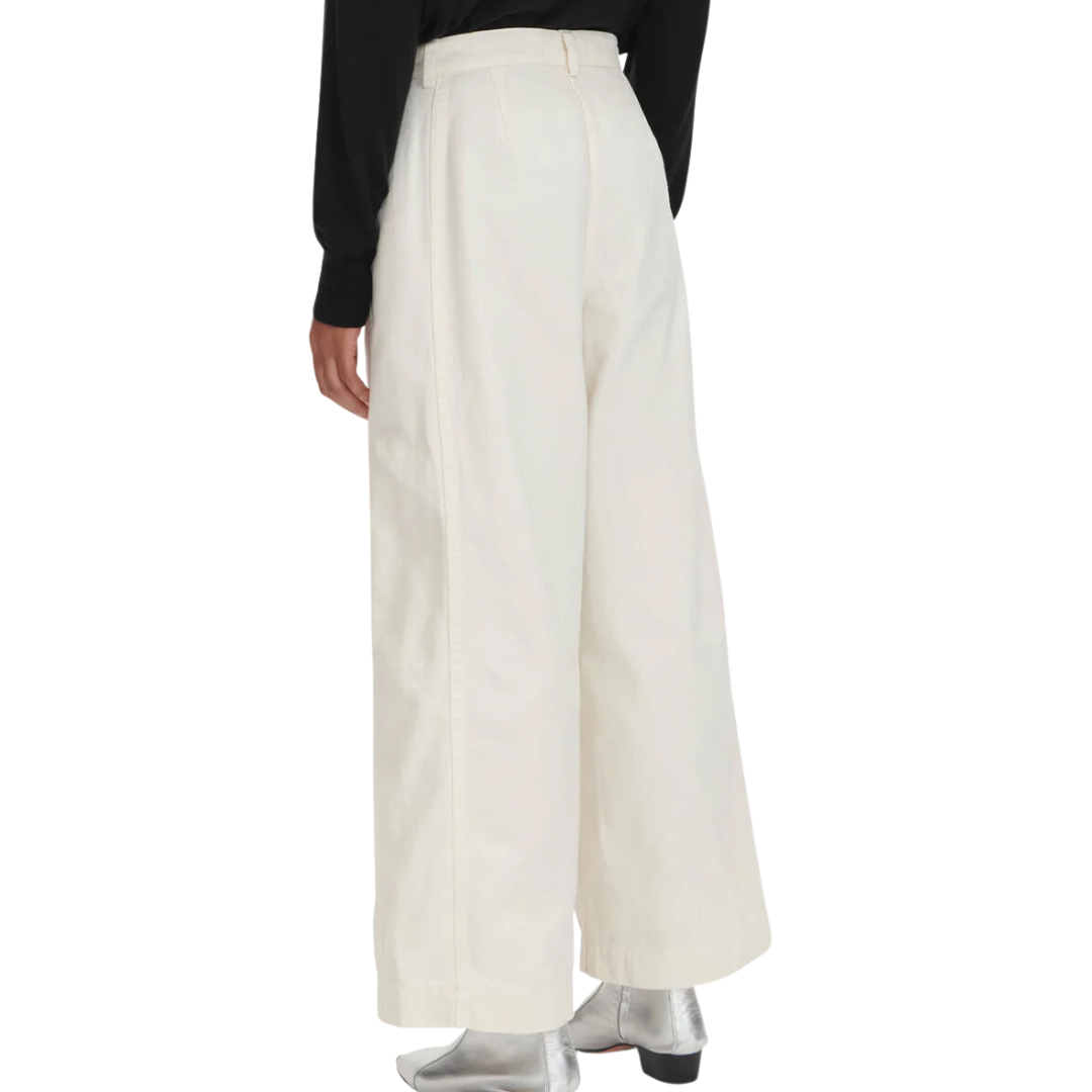 Garra Pant in Dirty White