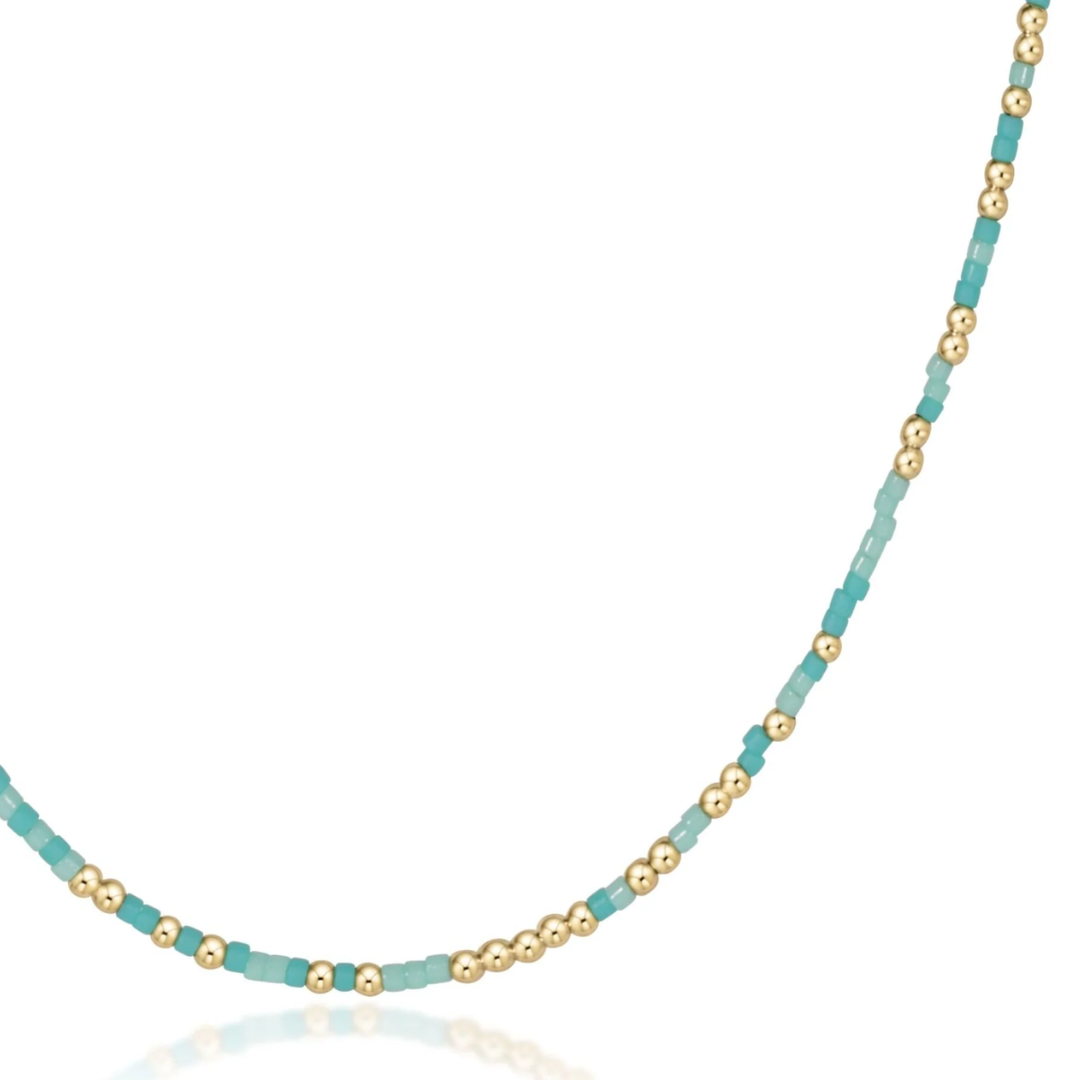 15" Choker Hope Unwritten in Mint to Be