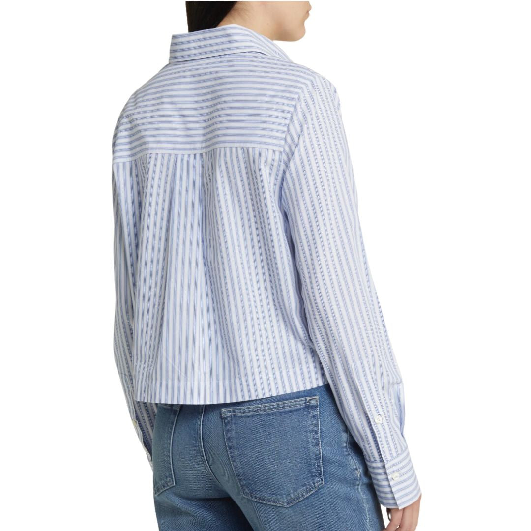 Striped Blouse in Blue Horizon