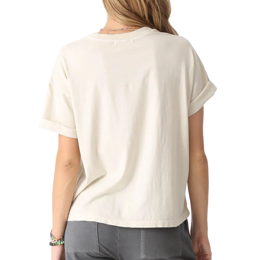 Monica Tee in Moon