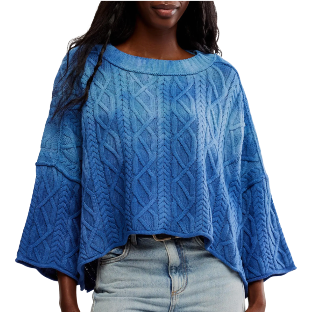 Washed Ashore Sweater in Bellweather Blue