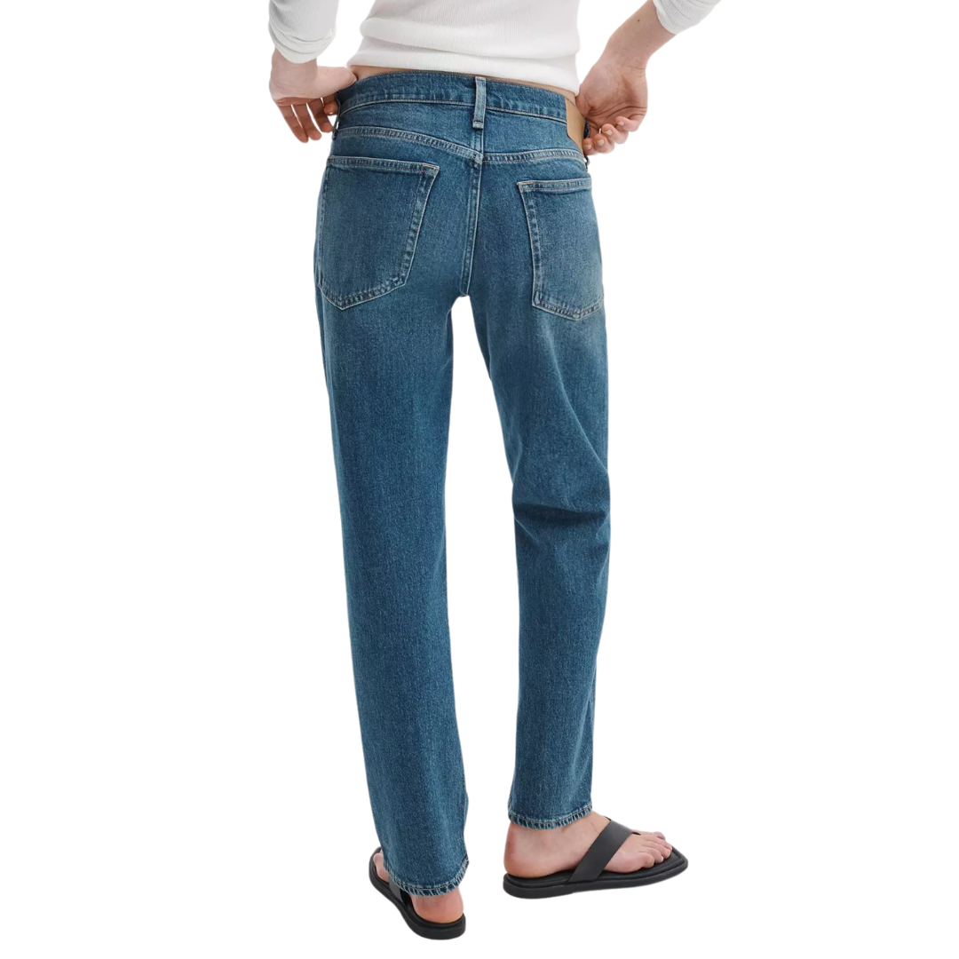Harlow Ankle Straight Jeans in Easton