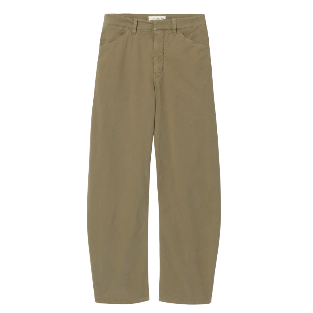 Tribeca Pant in Military Green
