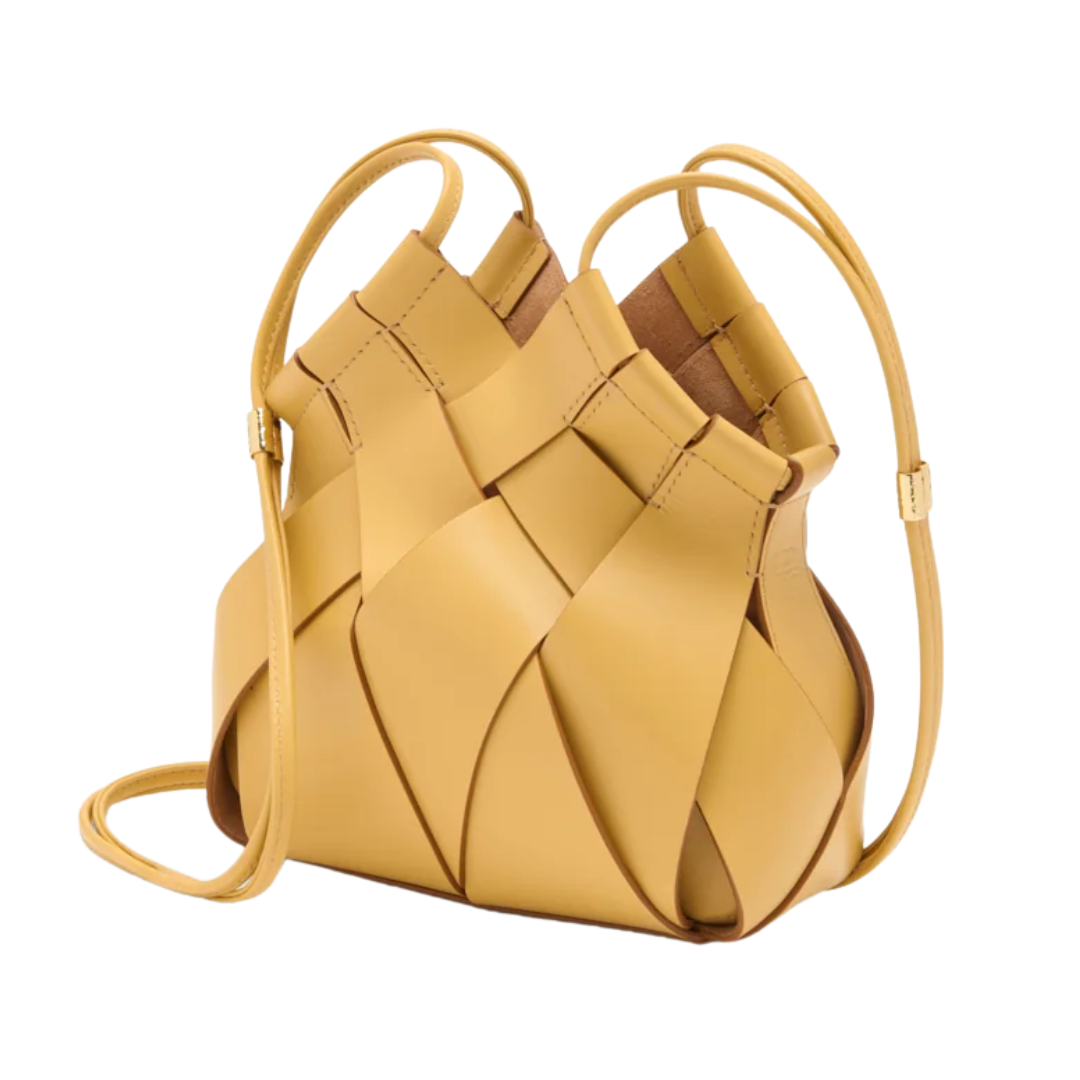 Charlotte Woven Crossbody in Lotus