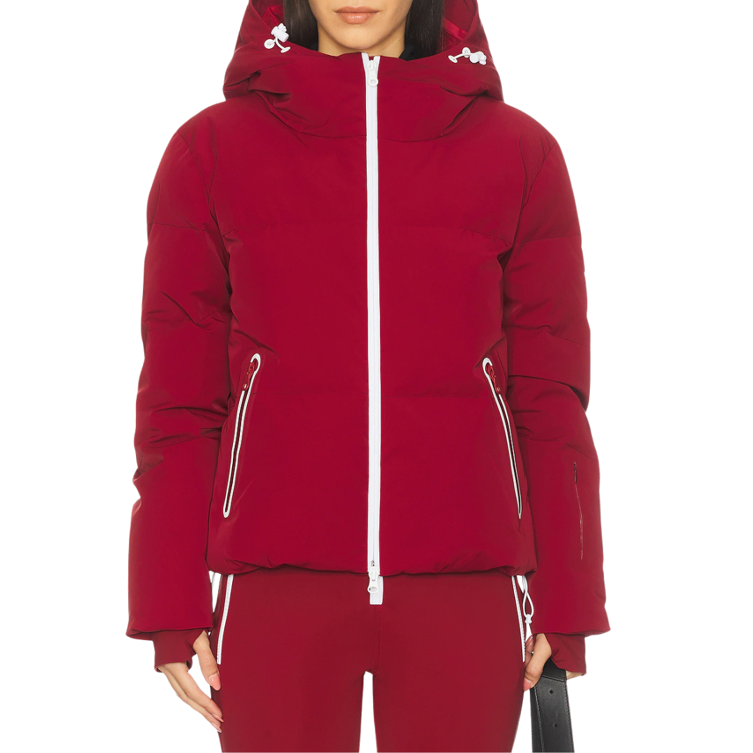 Poppy Ski Jacket in Holiday Ruby