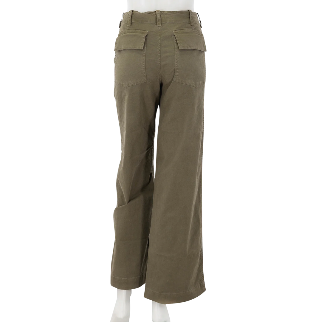 Leon Boy Pant in Military
