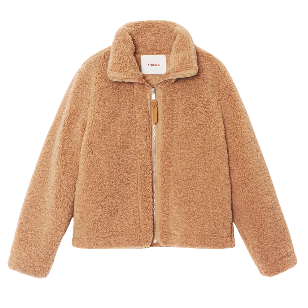 Dree Bomber in Teddy Brown