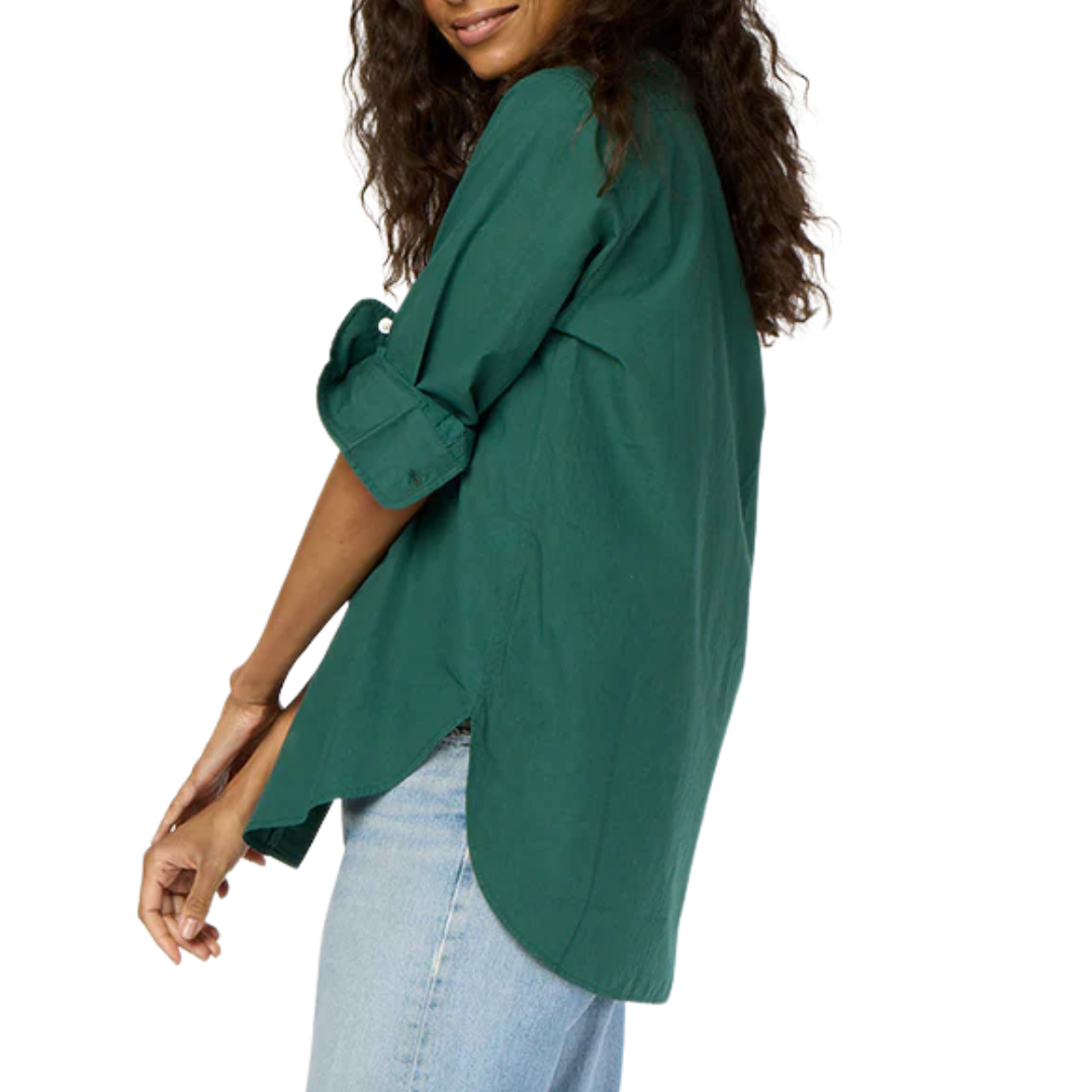 Mia Shirt Max Heart in Emerald