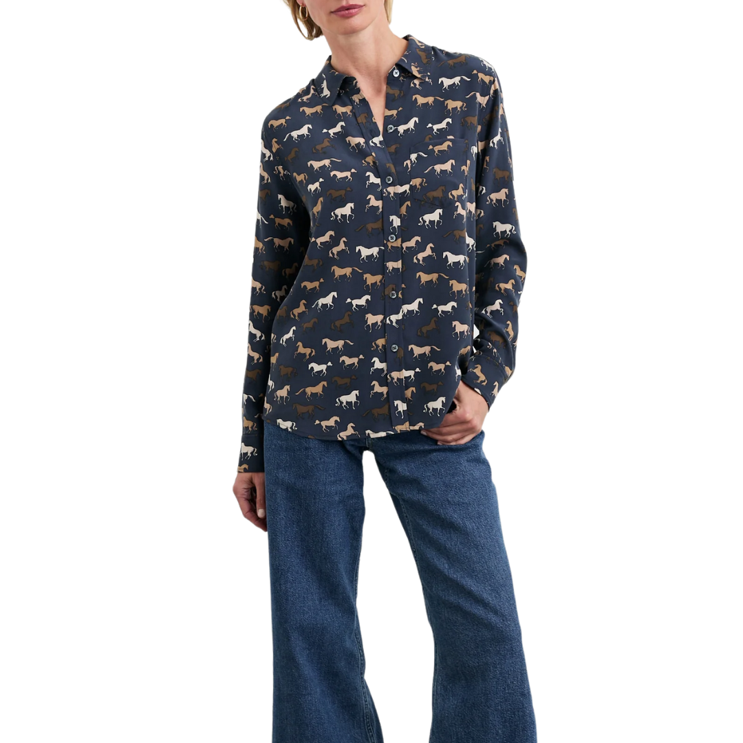 Kate Shirt in Horses