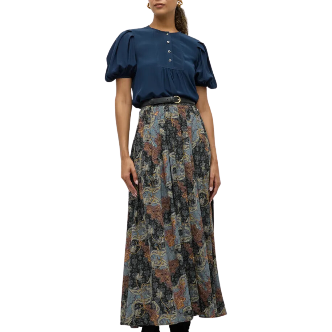 Vanna Skirt in Azure