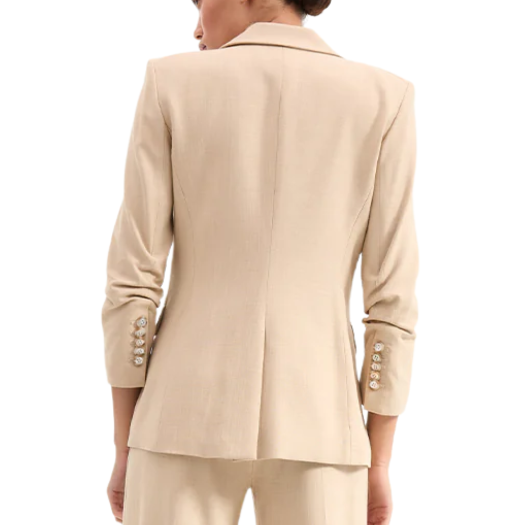 Battista Dickey Jacket in Stone Khaki