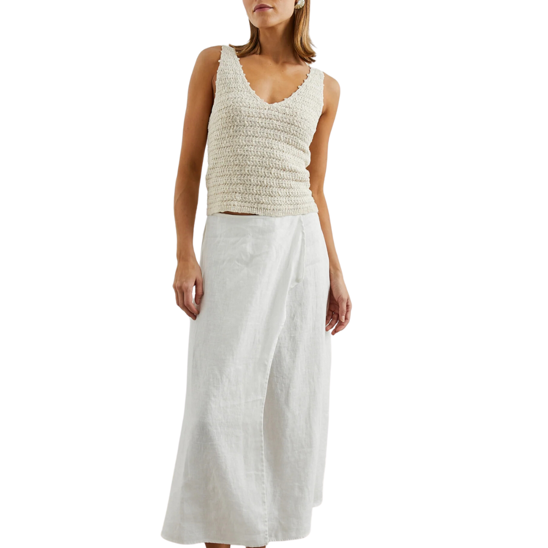 Matilde Tank in Oat