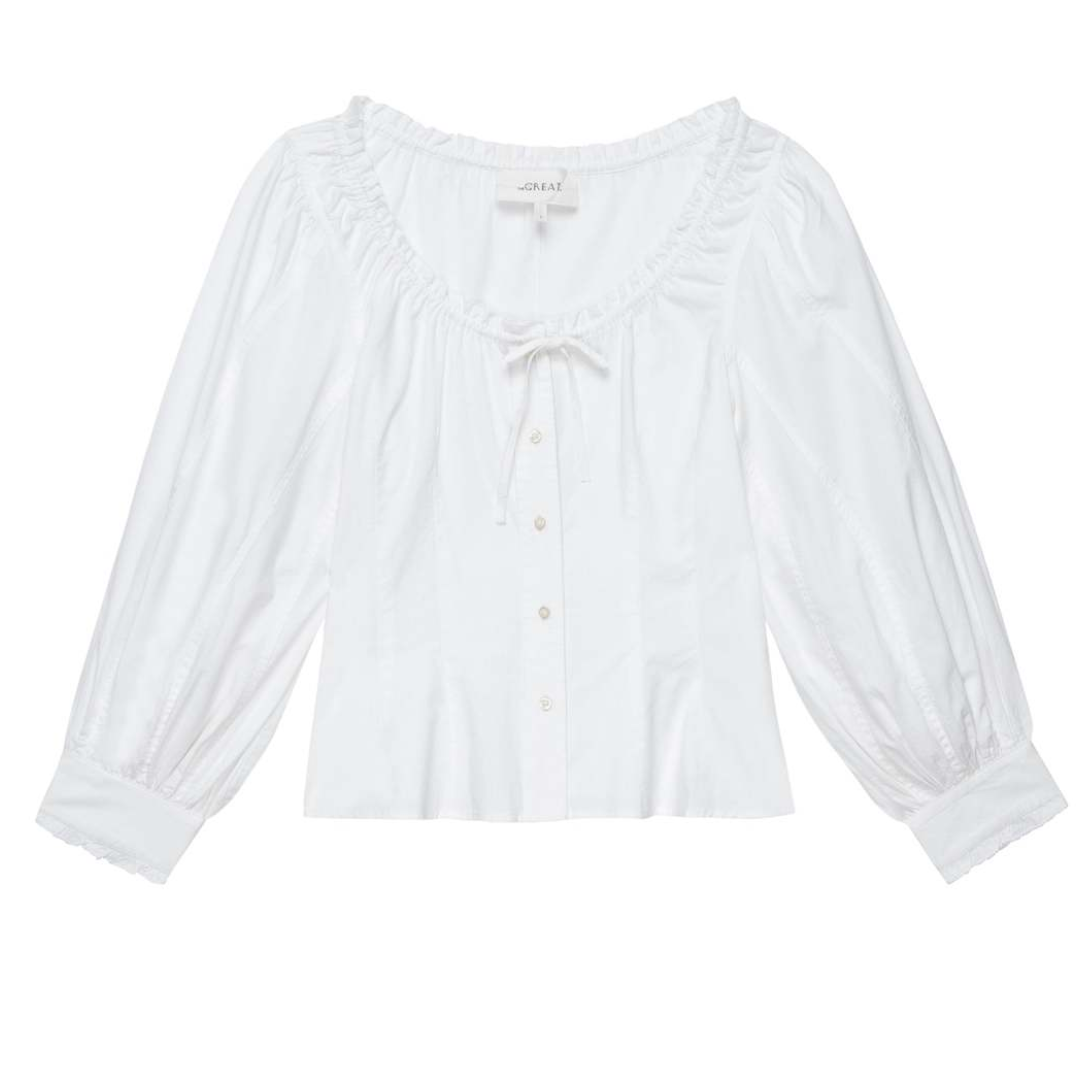 The Haven Top in True White