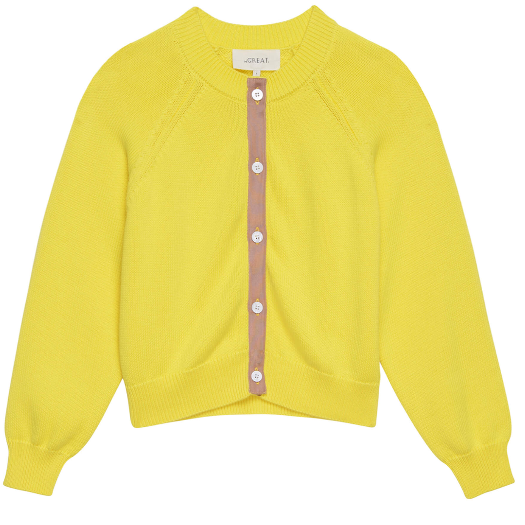 The Tiny Cardigan in Sunbeam