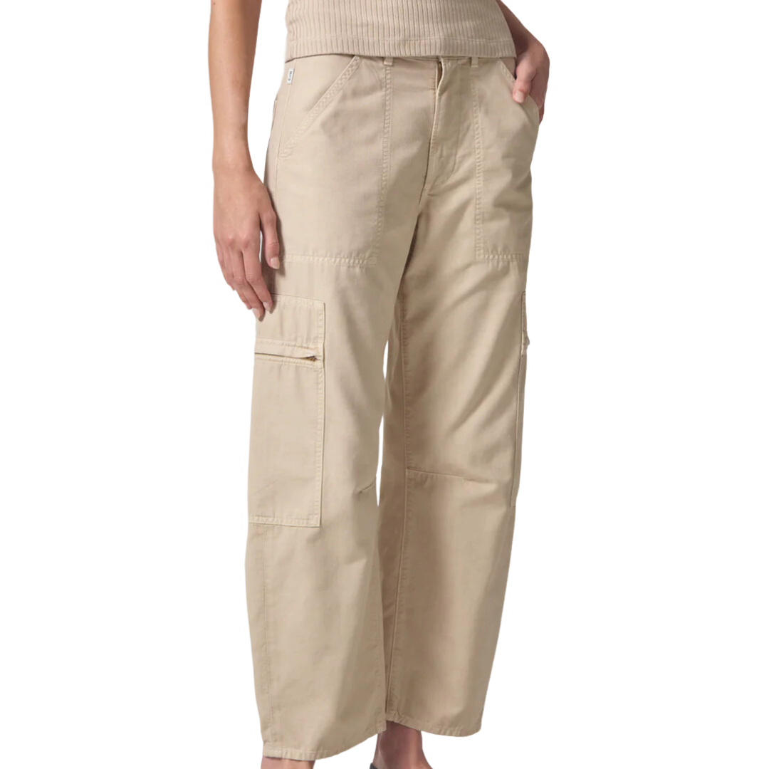 Marcelle Low Slung Easy Cargo in Taos Sand