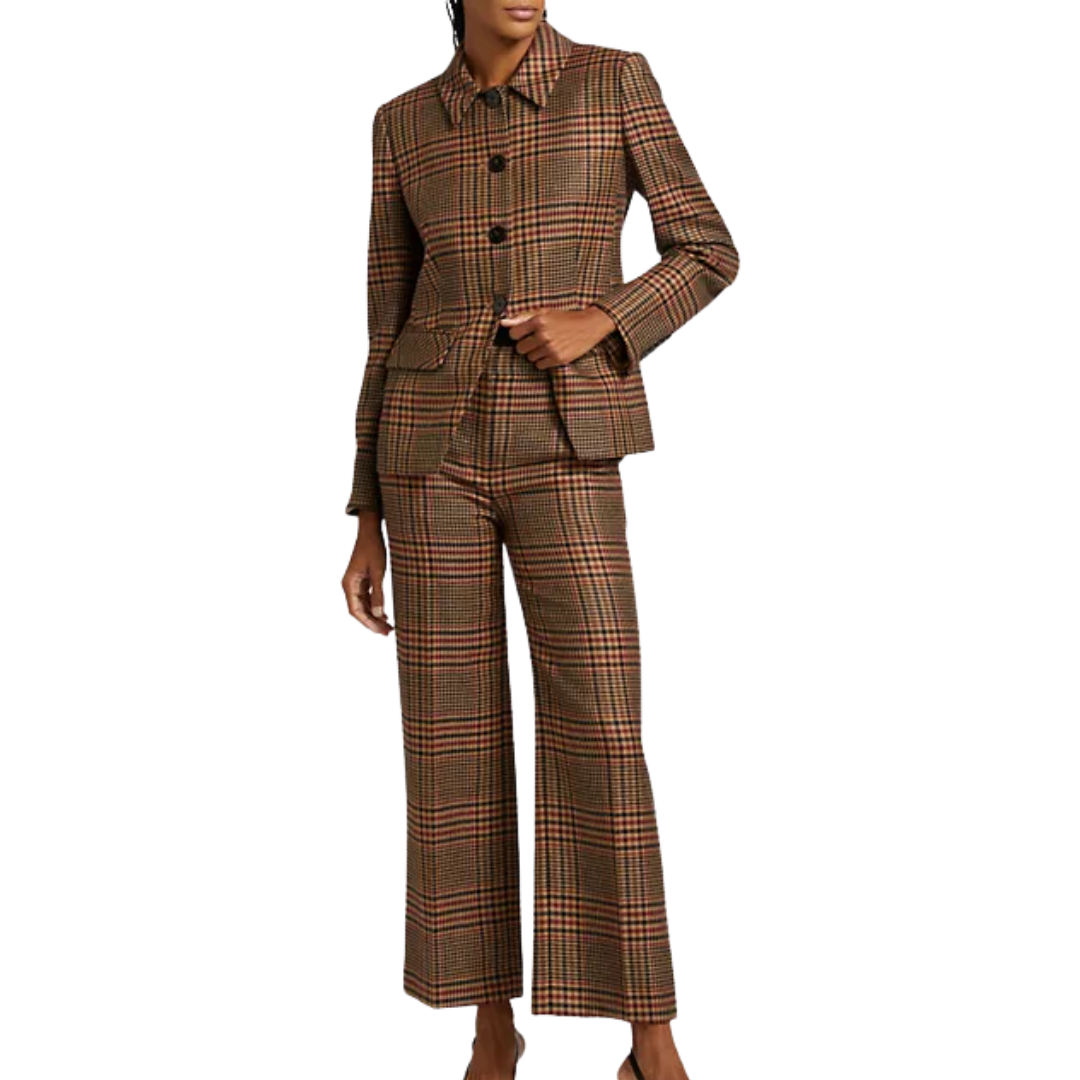 Brixton Pants in Camel/Black