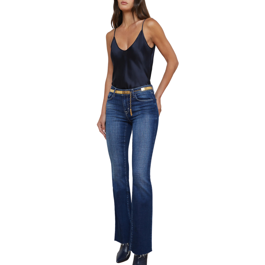 Lexi Silk Camisole in Midnight