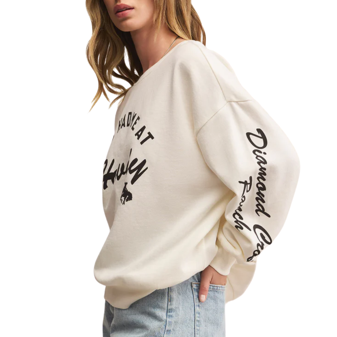 Jackson Sunday Sweatshirt in Sea Salt