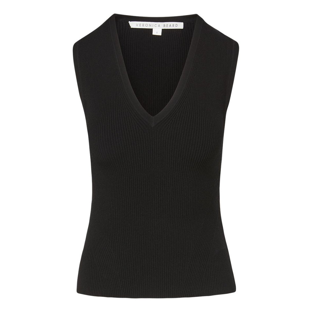 Sid Sleeveless Pullover in Black