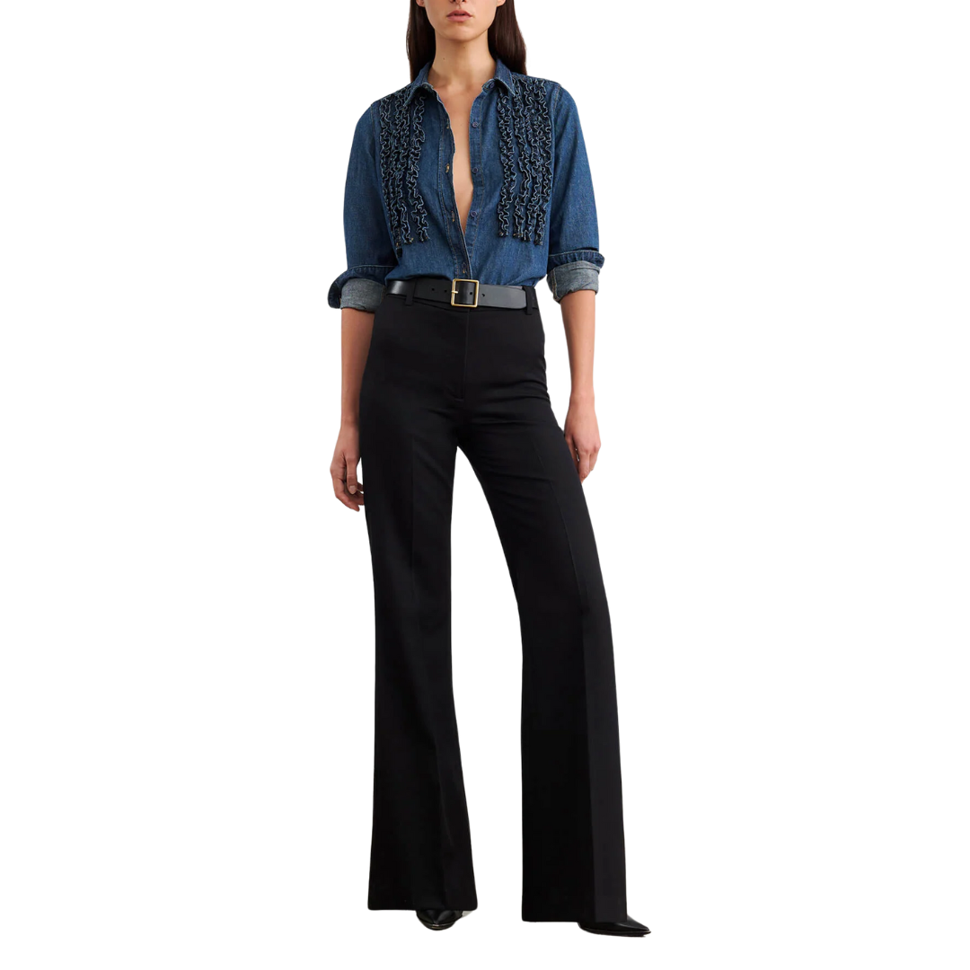 Lexa Denim Shirt in Classic Wash