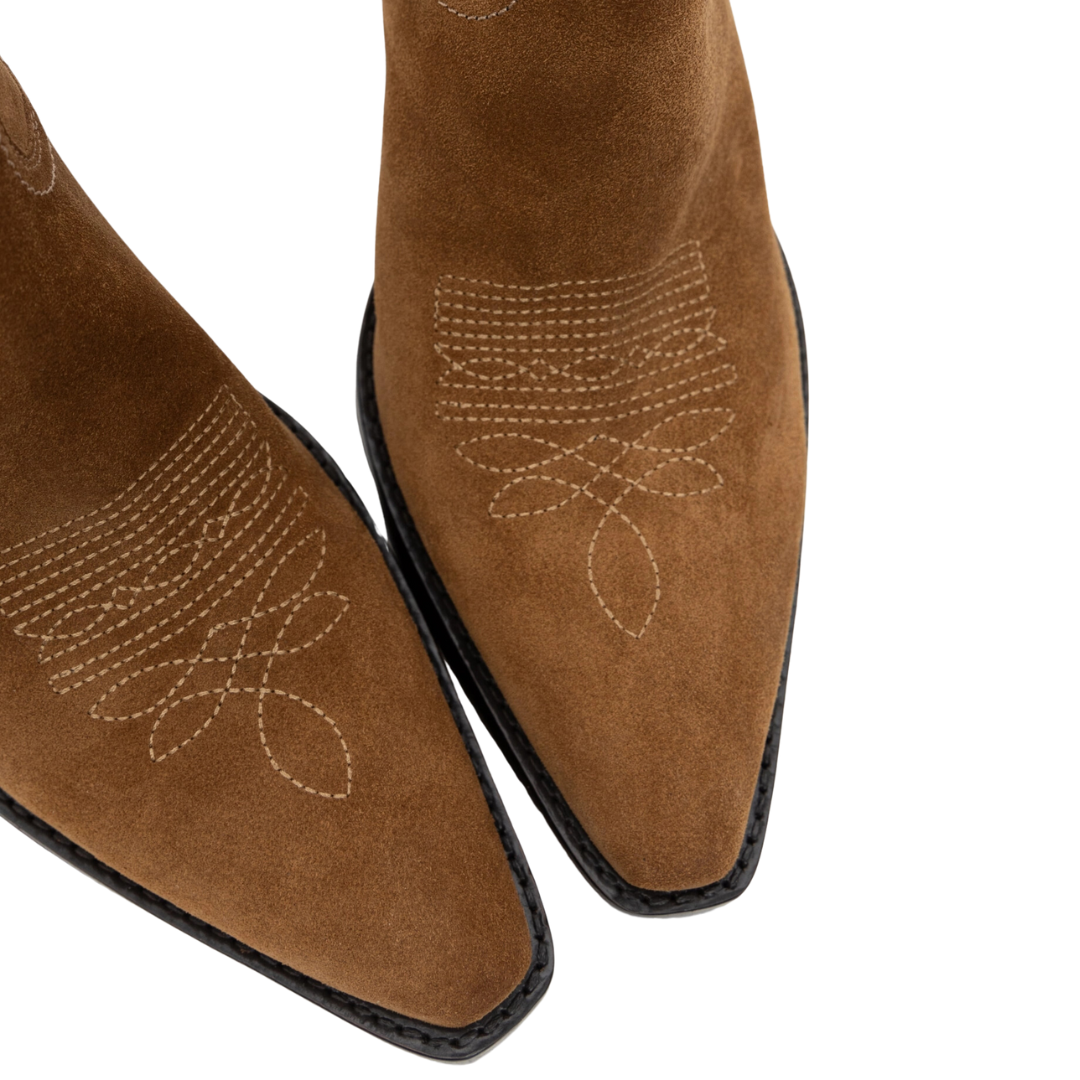 Wyoming Western Boot in Cognac