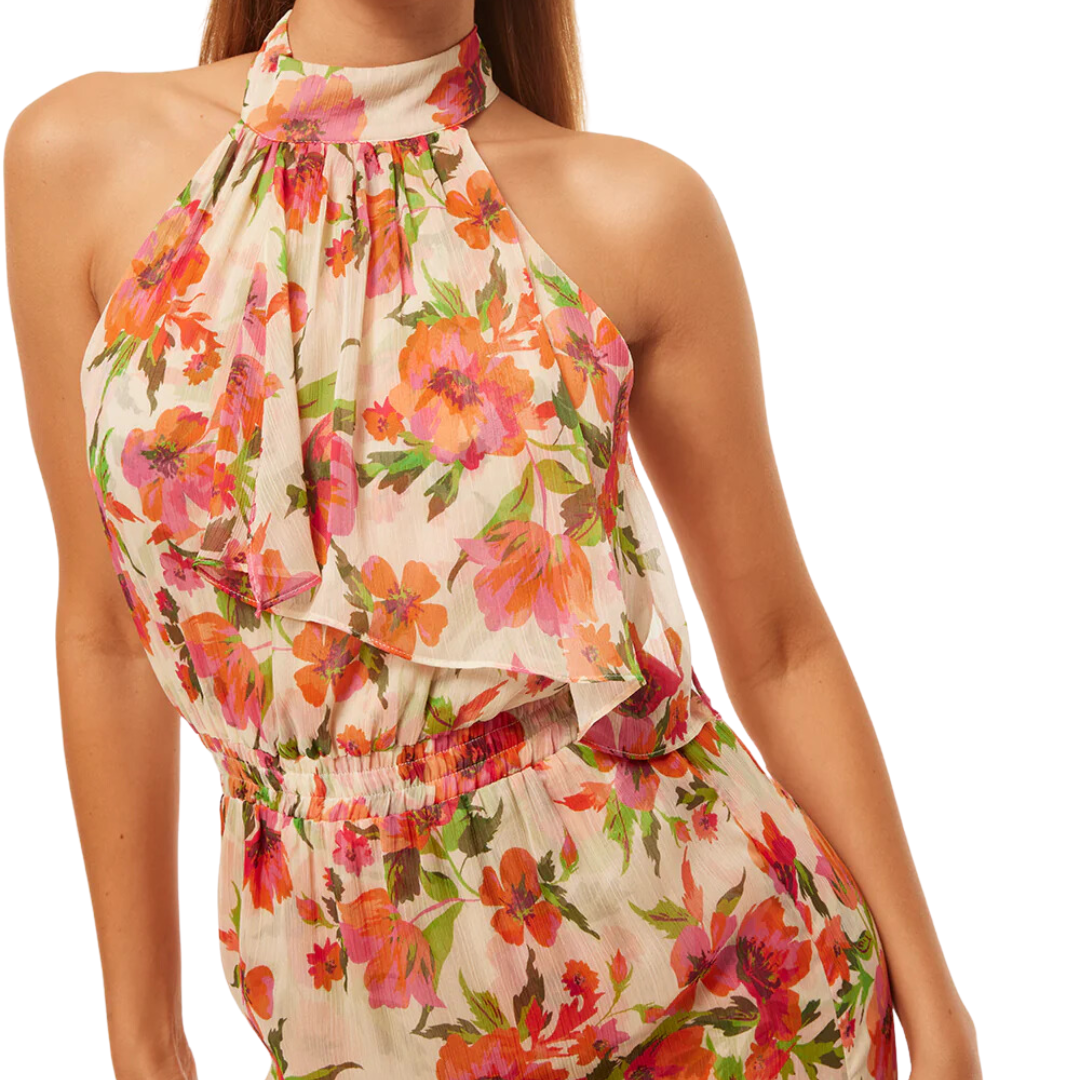 Aneva Dress in Palmarei Blooms