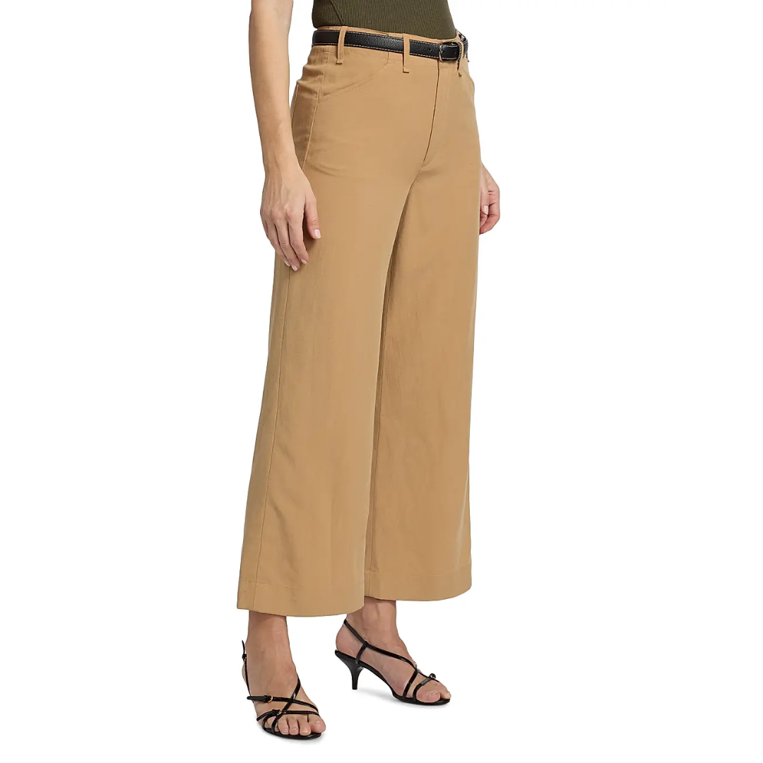 Allison Wide-Leg Pants in Fawn