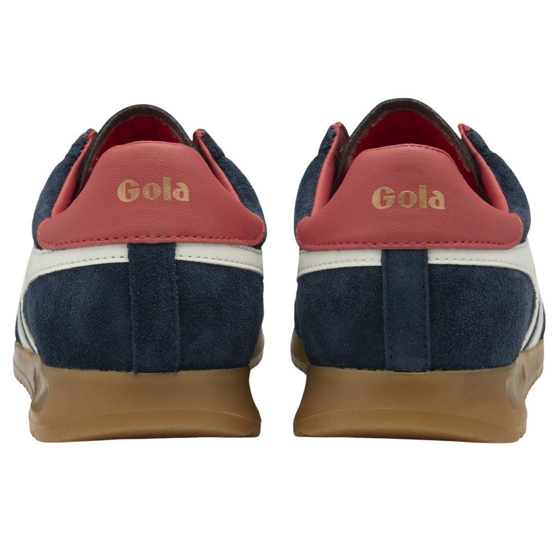 Torpedo Sneaker in Navy/Off White/Coral