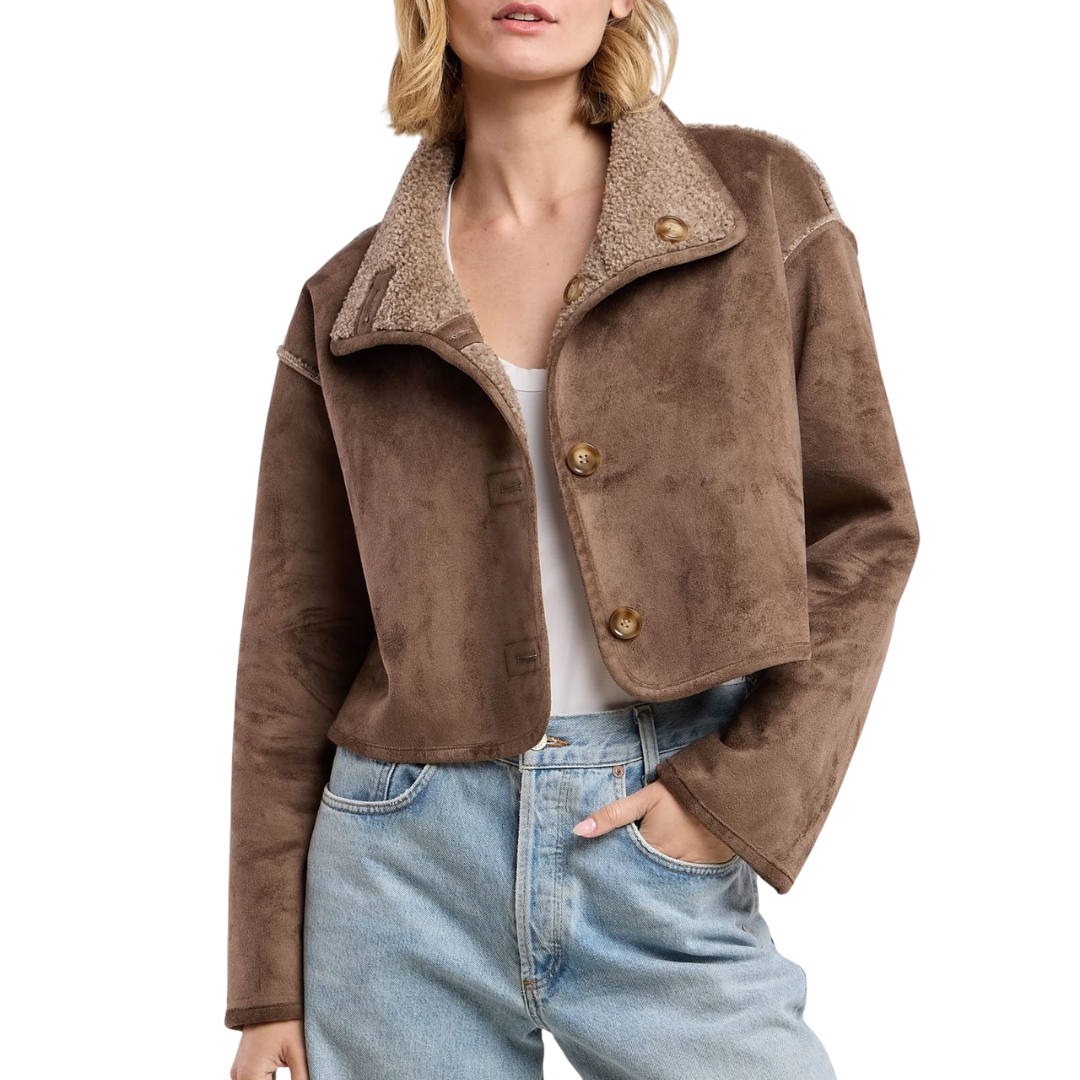 Esme Jacket in Faded Coco