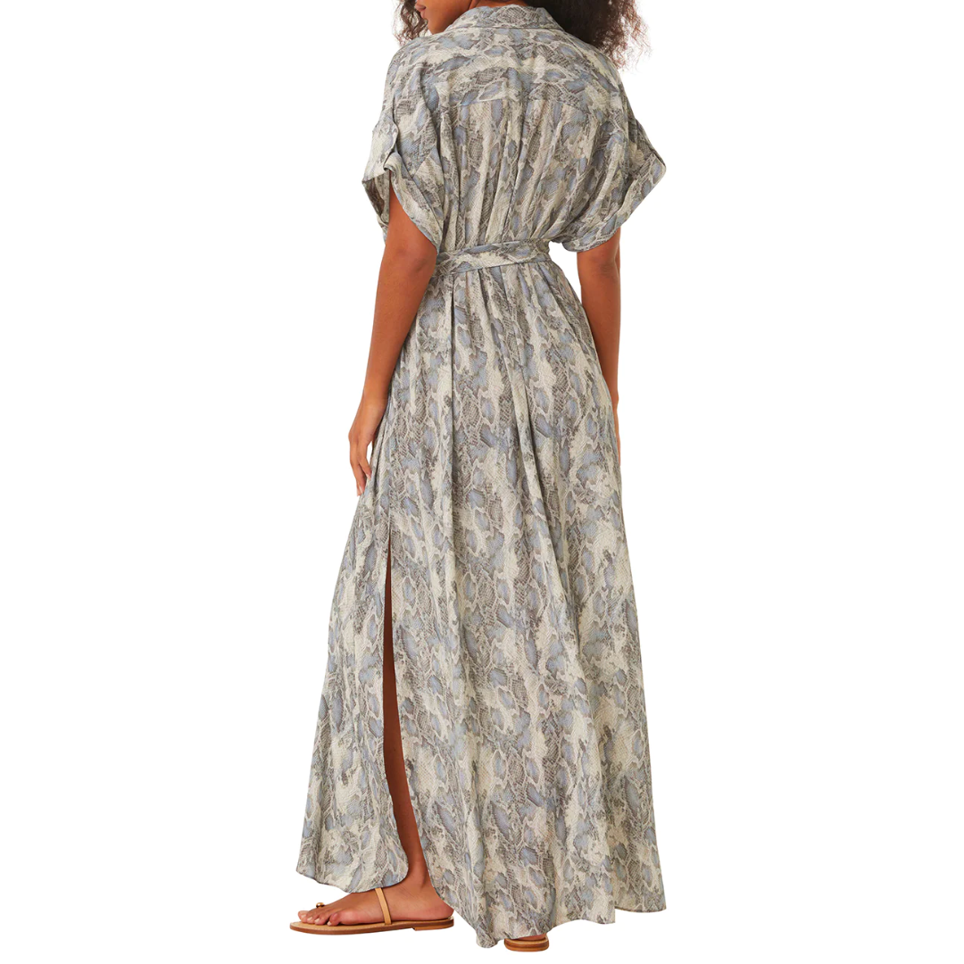 Lou Dress in Spring Python