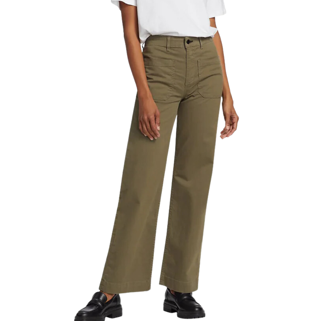 Sailor Twill Pant in Olive