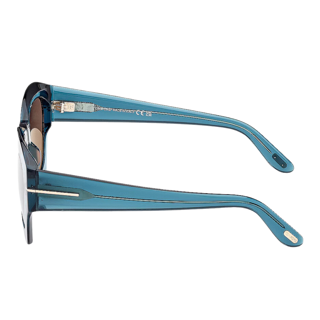Guilliana Sunglasses in Shiny Blue