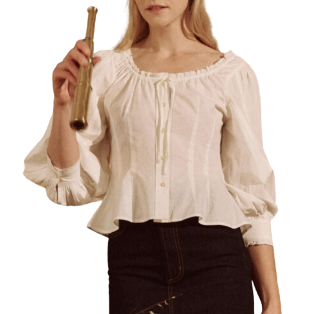 The Haven Top in True White