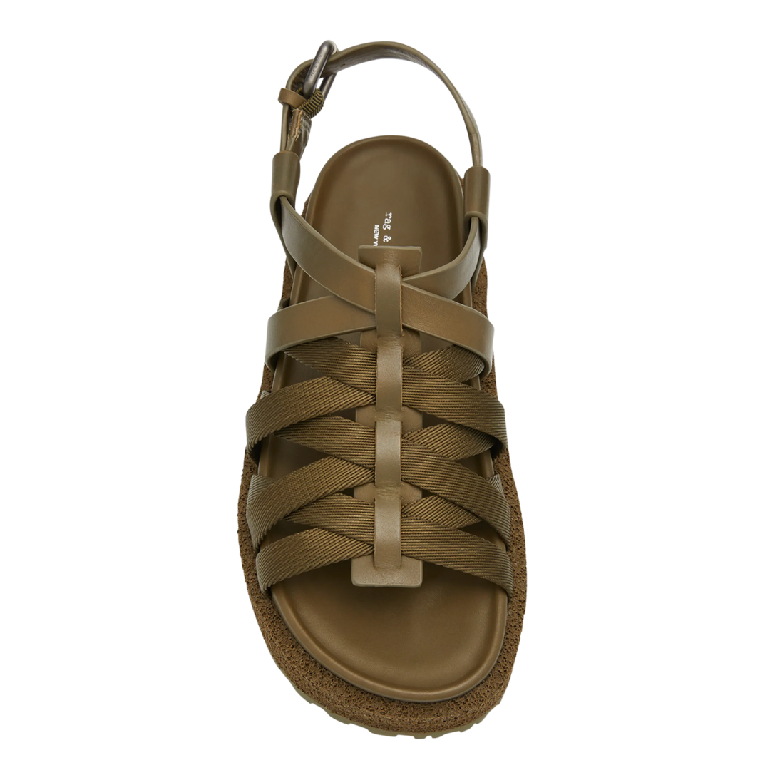 Park Sandal in Military Olive
