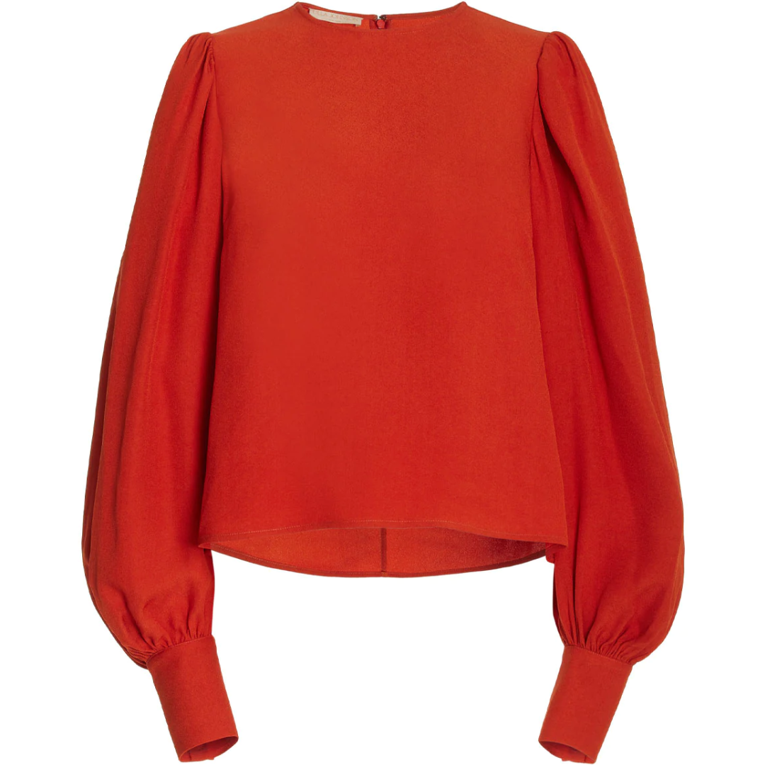 Lilliana Blouse in Red Oxide