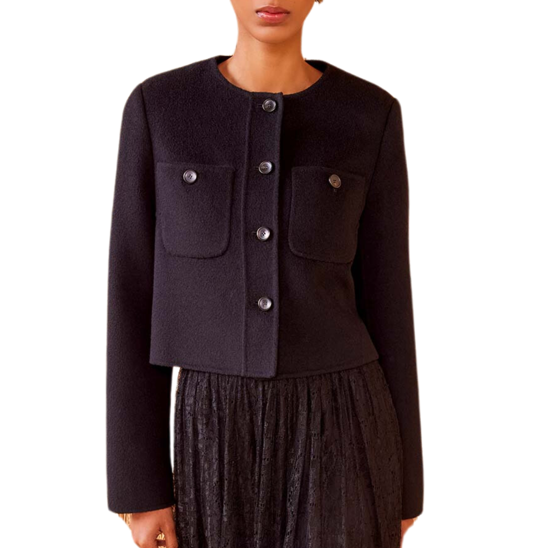 Eve Jacket in Noir