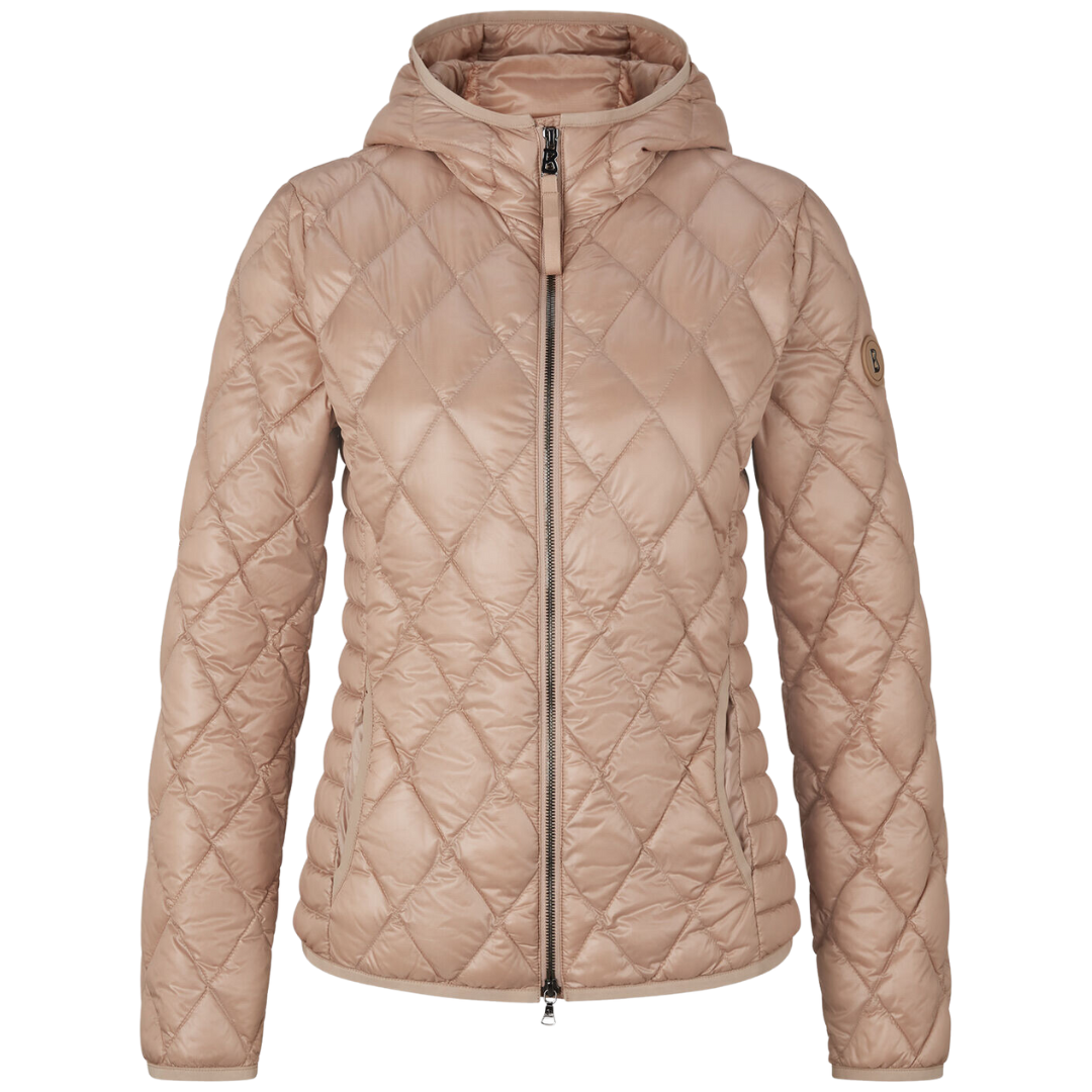 Palina Lightweight Down Jacket in Camel