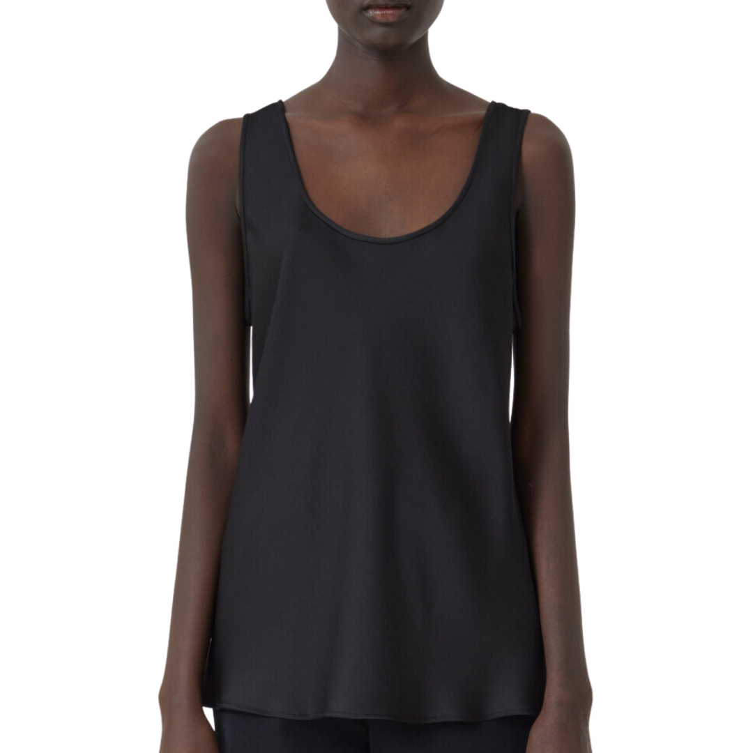 Shiny Top in Black