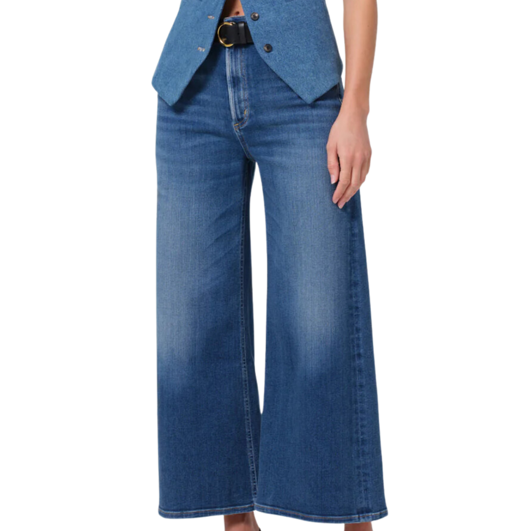 Lyra Wide Leg Crop in Ambry