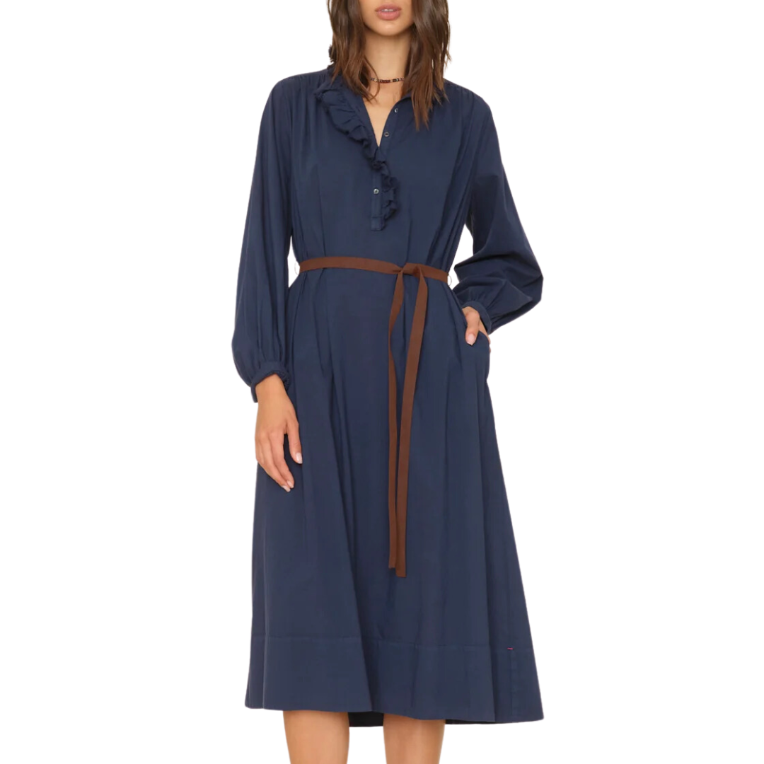 Caspy Dress in Navy