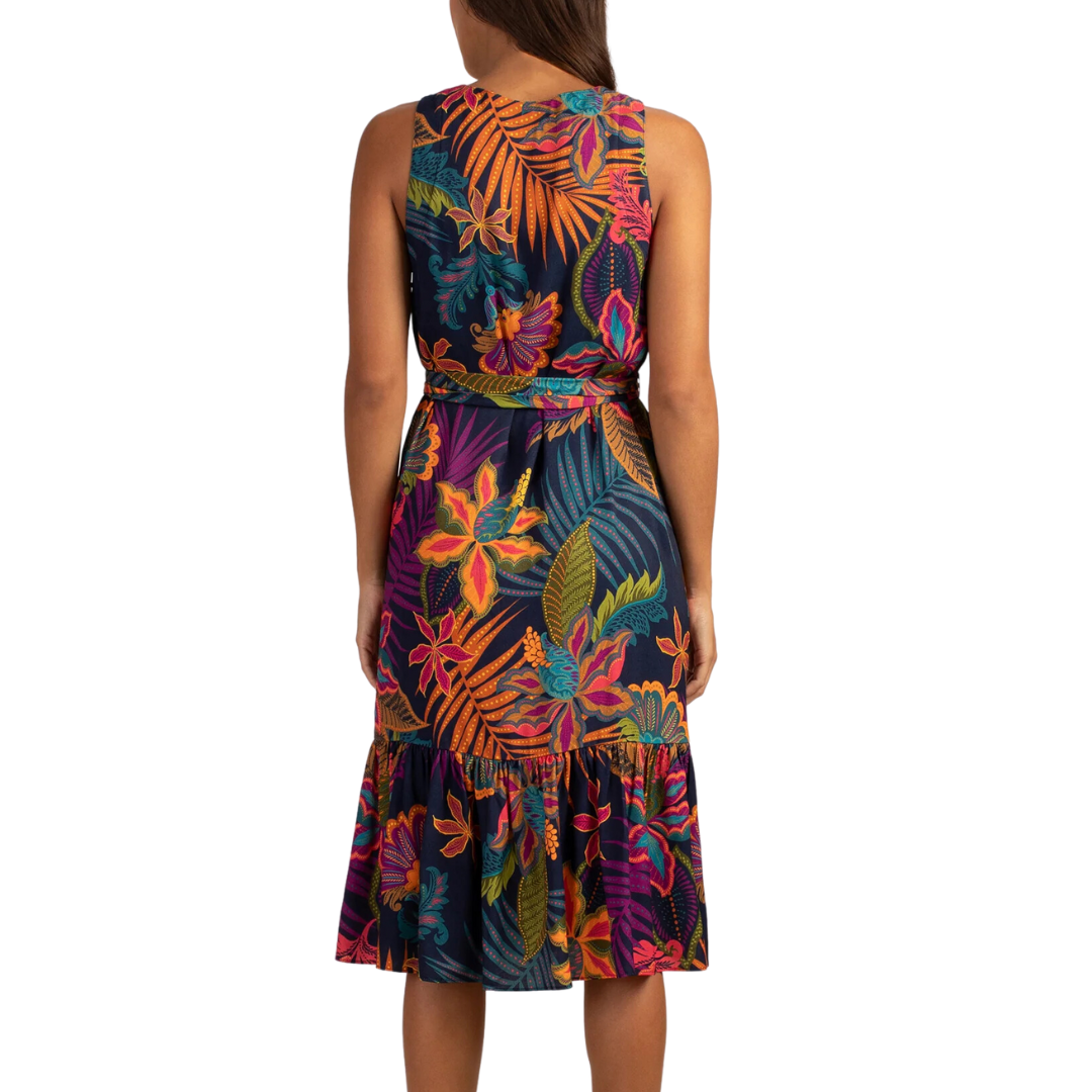 Underwater Dress in Multi