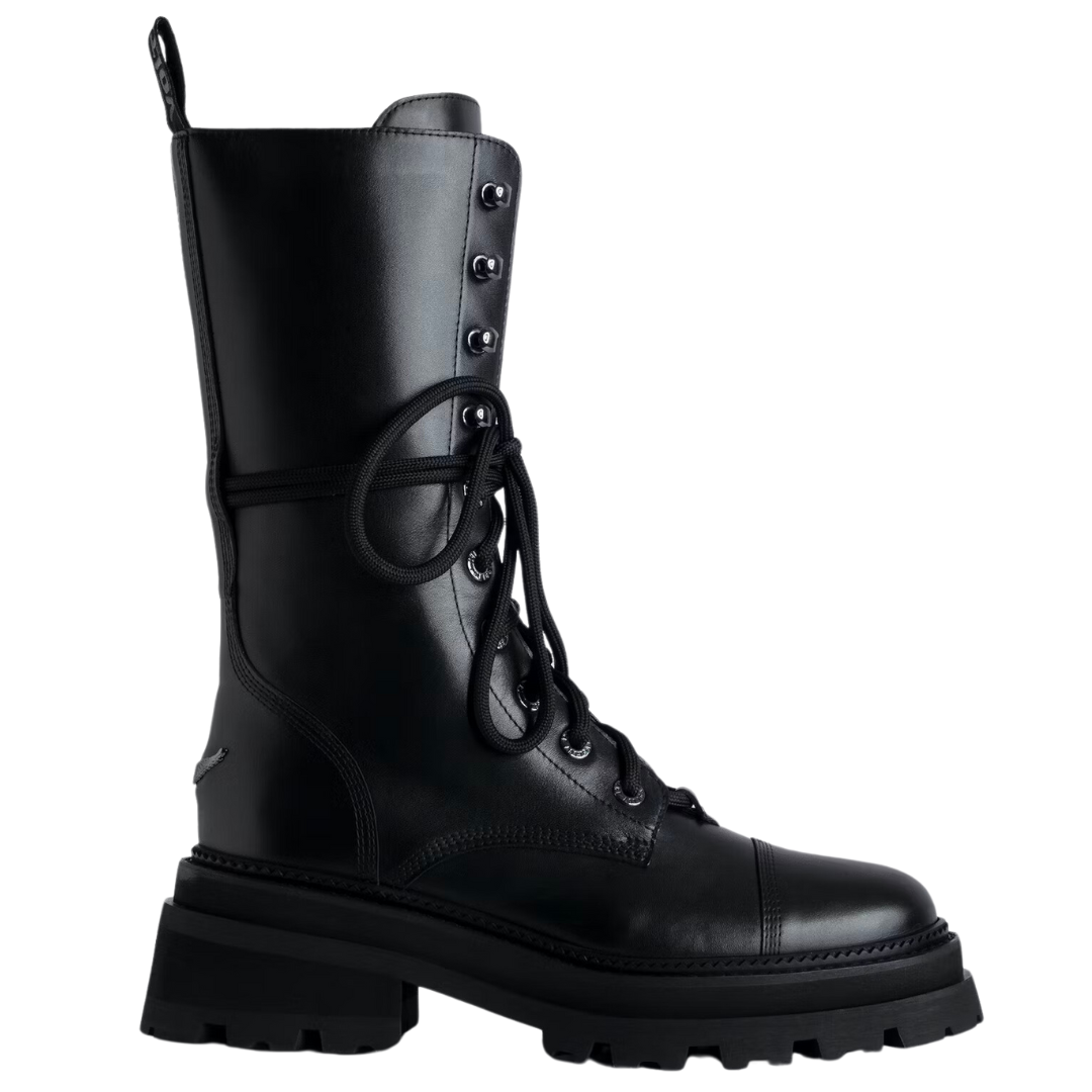 Ride High Ankle Boots in Black