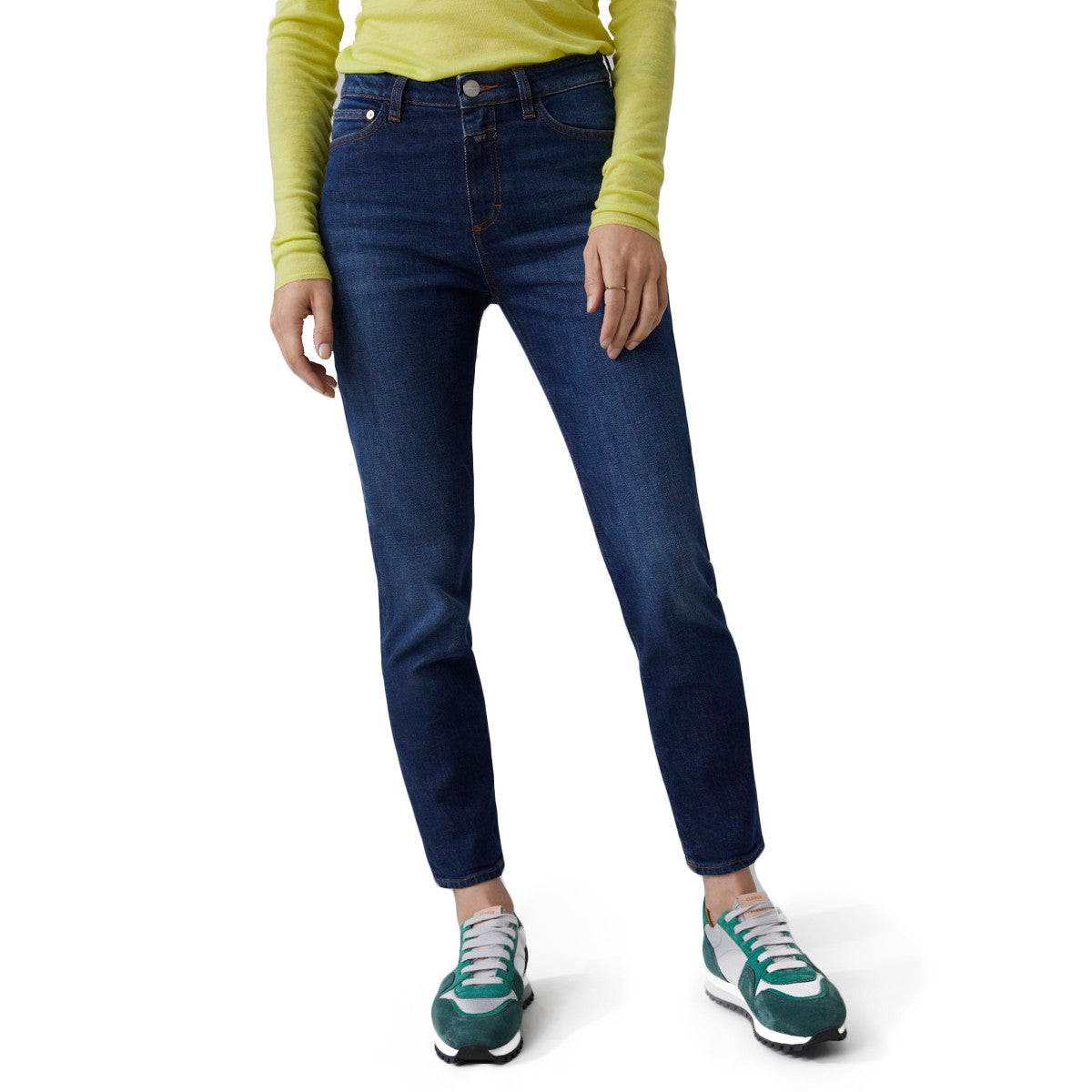 Baker High Rise Jean Dark Blue